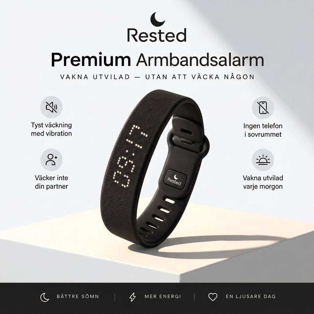 Rested Vibrations Armbandsalarm
