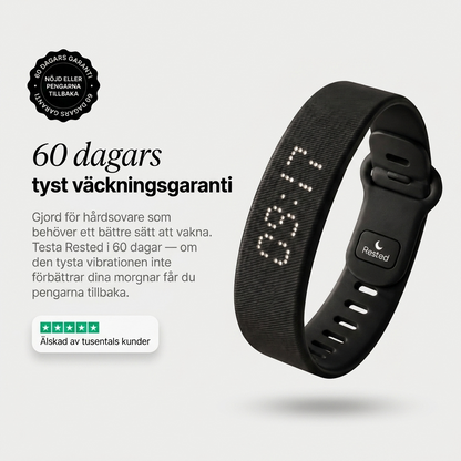 Rested Vibrations Armbandsalarm