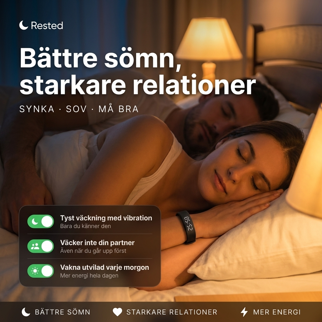 Rested Vibrations Armbandsalarm